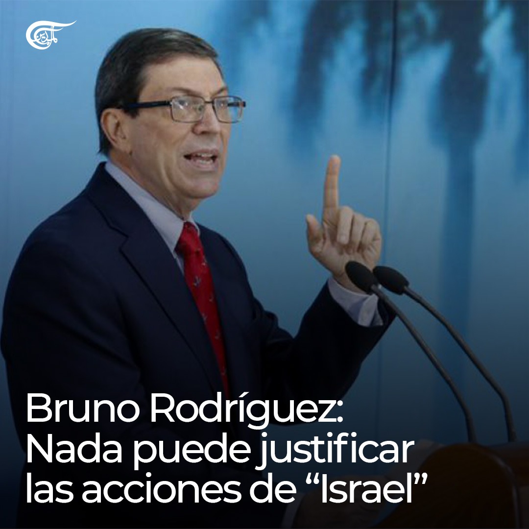 almayadeen_es's tweet photo. #ULTIMOMINUTO | Cuba 

Ministro de Relaciones Exteriores, Bruno Rodríguez 

Cuba demanda al gobierno de Estados Unidos que no continúe paralizando el Consejo de Seguridad usando el antidemocrático y obsoleto poder de veto para proteger los desmanes del gobierno de "Israel" .

Nada puede justificar las acciones (de "Israel") que constituyen un castigo colectivo, graves violaciones del derecho internacional humanitario y crímenes de guerra y lesa humanidad 

En la gravísima coyuntura actual el Consejo de Seguridad de las Naciones Unidas ni siquiera ha sido capaz de hacer un llamado a detener la masacre.

El gobierno de Estados Unidos vetó ayer en ese órgano una propuesta que meramente llamaba a una pausa humanitaria en el enfrentamiento para permitir el acceso de ayuda a Gaza y garantizar la protección de civiles y utilizó el pretexto de que era prematuro 

Una invasión terrestre de la Franja de Gaza como se ha anunciado por mandos militares israelíes sería de consecuencias impredecibles. 

La actual situación es consecuencia de 75 años de ocupación ilegal, de la violación de los derechos inalienables del pueblo palestino en su propio territorio. 

La impunidad con la que actúa el gobierno de "Israel" sólo puede explicarse por su confianza en que no tendrá que rendir consecuencias por sus actos y que cuenta con el respaldo del gobierno de Estados Unidos y otros de sus aliados en la OTAN

#GazaHospital #Cuba #ONU #DiluvioDeAlAqsa