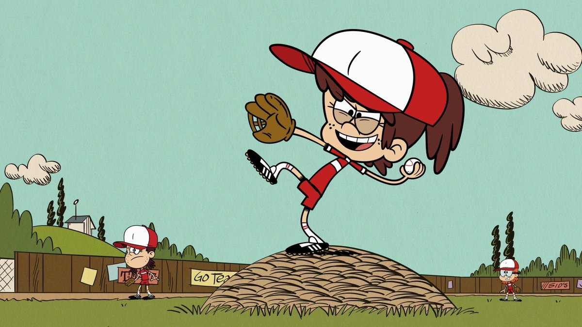 Lynn is getting ready to pitch!⚾️#theloudhouse #NationalSportsDay