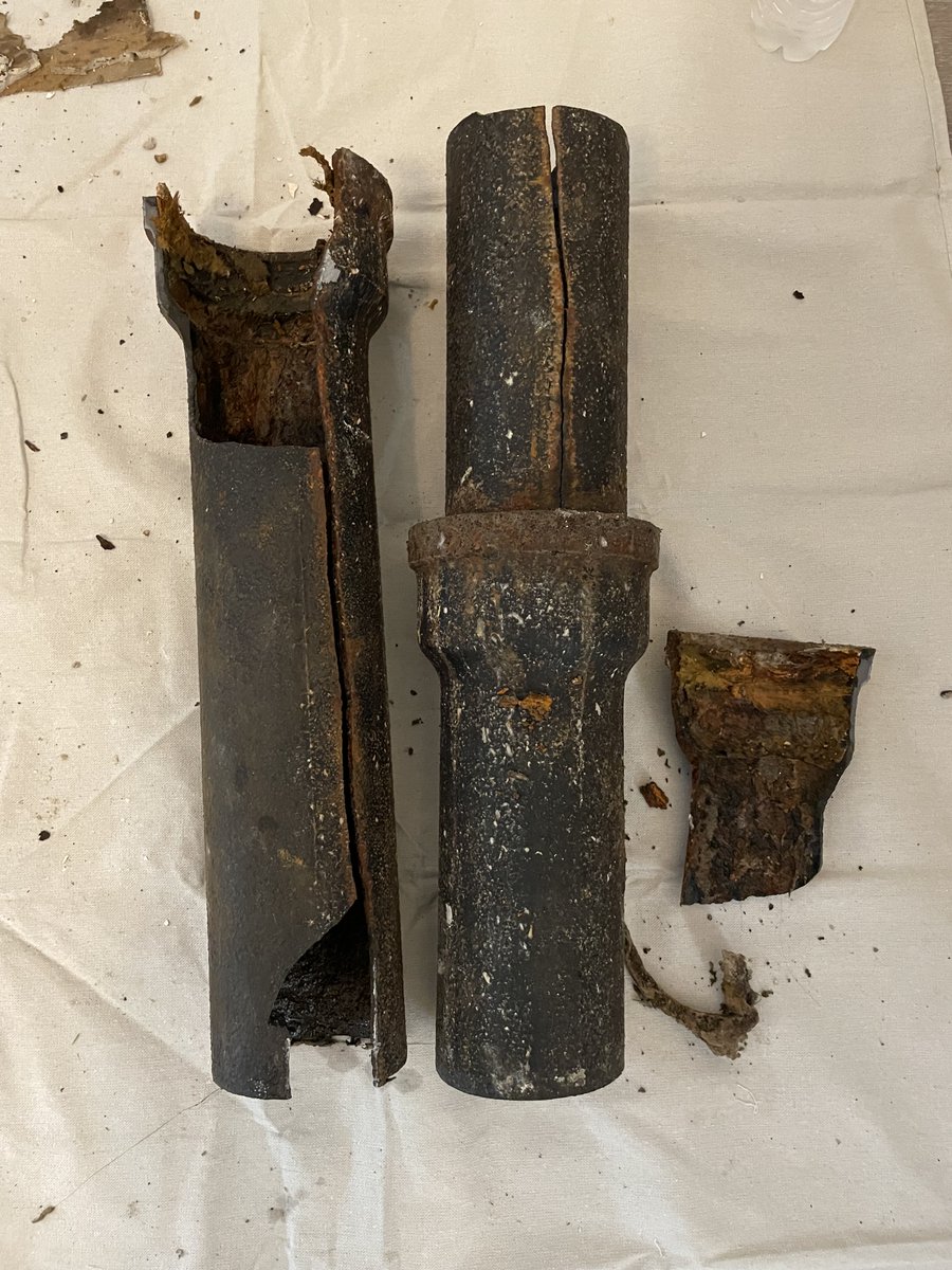SewerCleaningCo's tweet photo. Dealing with corroded cast iron pipes? Don't fret! Sewer Cleaning Company has your back. Our team knows the ins and outs of getting pipes back to their former glory!  Call us with your sewer needs 440-290-6055! #pipe #dirtyjobs #emergency #crackedpipe #excellentservice #repair https://t.co/ikgjSwYc3s