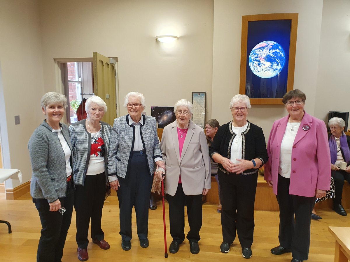 tairseach's tweet photo. 25 years of An Tairseach were marked today with guests including Jennifer Whitmore TD, Counsellor Mary Kavanagh, and Steven Matthews TD, here with Sr Marian O'Sullivan. The Dominicans, a true eco-community, have created a beacon of environmental hope &amp; understanding in Wicklow. https://t.co/yc8OucZaQo