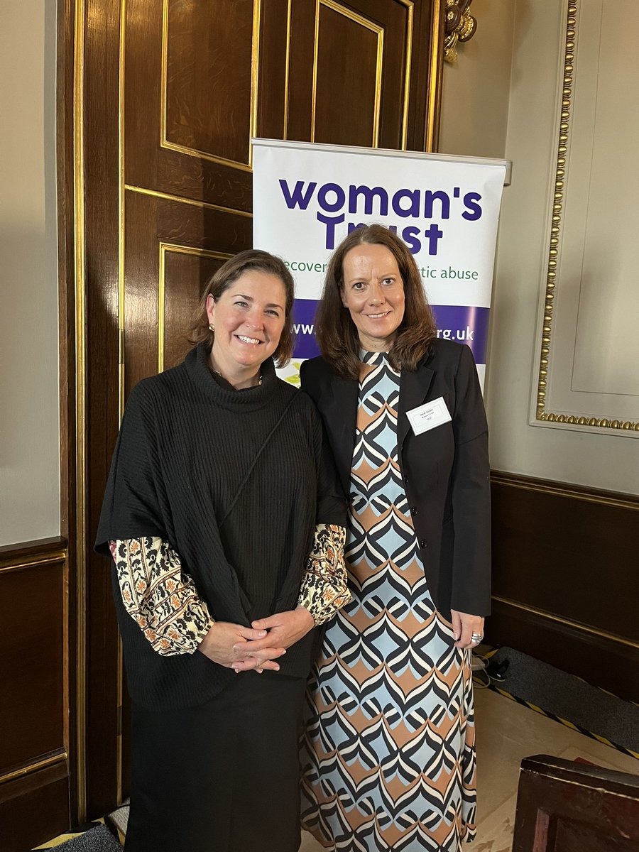 Thank you to the <a href="/CommissionerDA/">Dame Nicole Jacobs</a> for speaking at our event today. And a huge thank you to our clients for sharing their experience of recovery from #domesticabuse