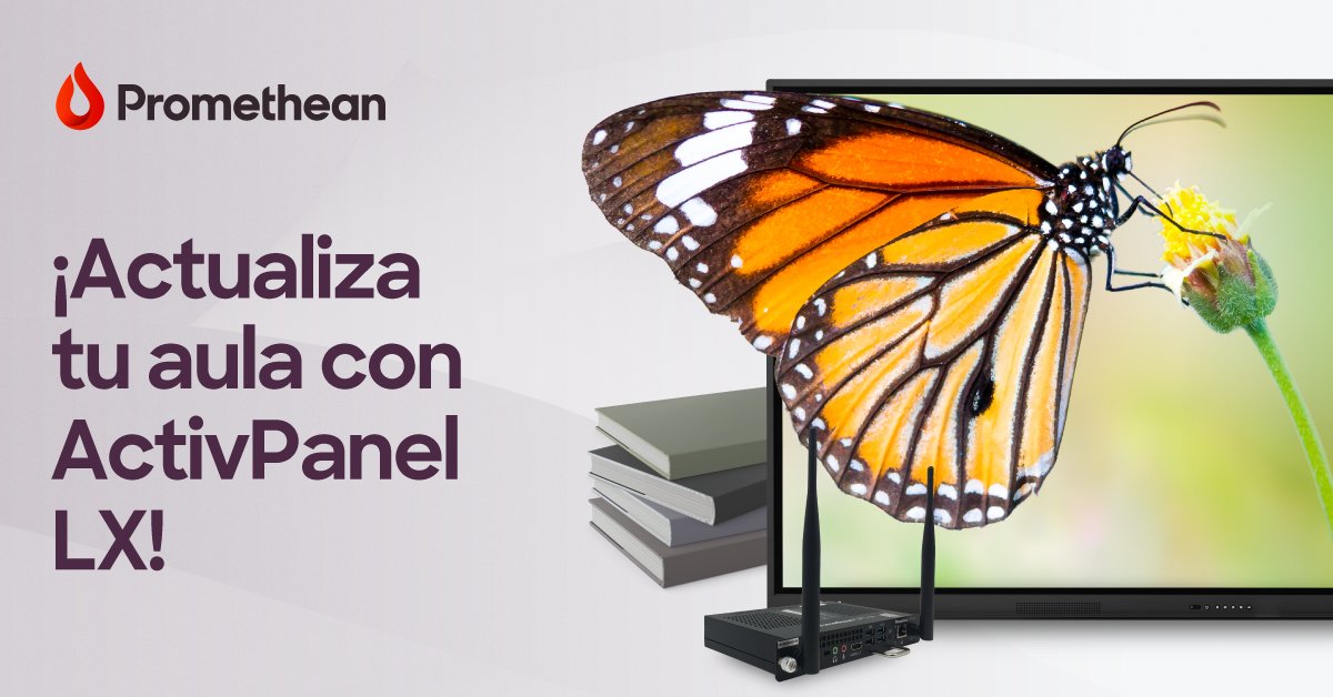Actualizar tus antiguos proyectores y pizarras es más fácil de lo que piensas. Elije el ActivPanel LX para disponer de una solución interactiva que ofrece simplicidad, flexibilidad y rentabilidad a tu centro educativo.  👉  bit.ly/45Egena
#tecnologíaeducativa #educación