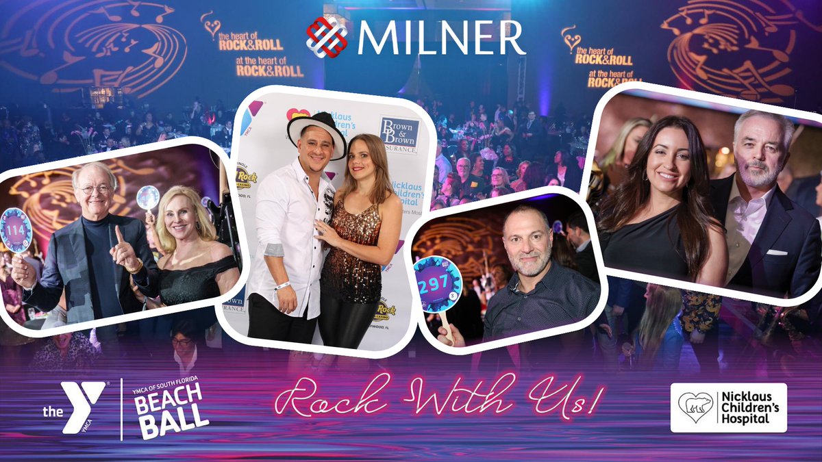 MilnerInc's tweet image. #TBT to an unforgettable weekend at the YMCA of South Florida&apos;s Beach Ball! This event raised over $720,000 for Water Safety &amp;amp; Drowning Prevention, a cause close to our hearts. #TeamMilner rocked the night away, supporting kids&apos; swim education and water safety. 🎸#BeachBallGALA