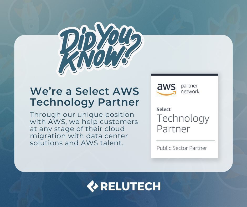 ReluTech's tweet image. Empowering Cloud Migration with AWS 🚀
As a Select AWS Technology Partner and member of the AWS Partner Network (APN), we help companies break down migration barriers. Explore our game-changing solutions today: bit.ly/45EPhjn #AWSpartnership #CloudMigration