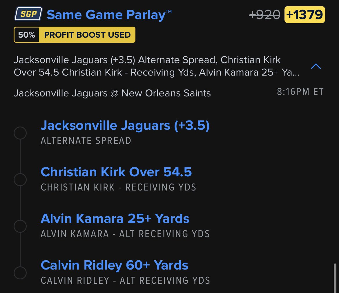 HotHandPicks6's tweet photo. .5u
There is a risk free parlay for tonights game as well as as a boost for this game so make sure to take advantage! https://t.co/fk9EGSYjSB