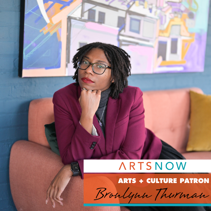 🌟 Patron spotlight! Our patron spotlight this month is Bronlynn Thurman. Bronlynn is a creative and Program Officer at GAR Foundation where she focuses on community development. Read more about Bronlynn on our website! bit.ly/3M3mezc