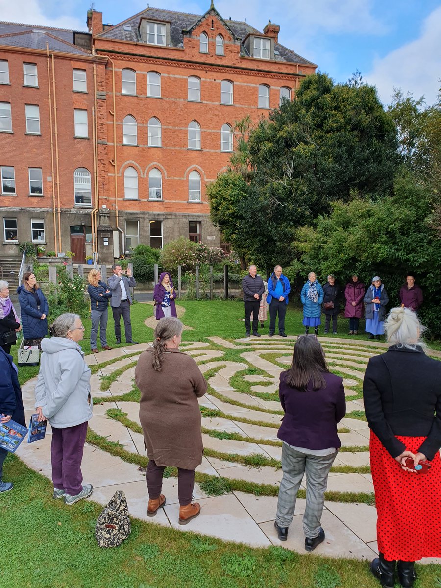 tairseach's tweet photo. 25 years of An Tairseach were marked today with guests including Jennifer Whitmore TD, Counsellor Mary Kavanagh, and Steven Matthews TD, here with Sr Marian O'Sullivan. The Dominicans, a true eco-community, have created a beacon of environmental hope &amp; understanding in Wicklow. https://t.co/yc8OucZaQo