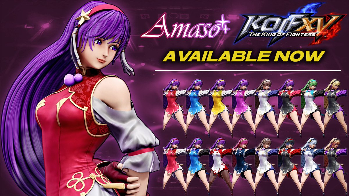 Long hair mod for Athena, with her #KOFXV costume out now