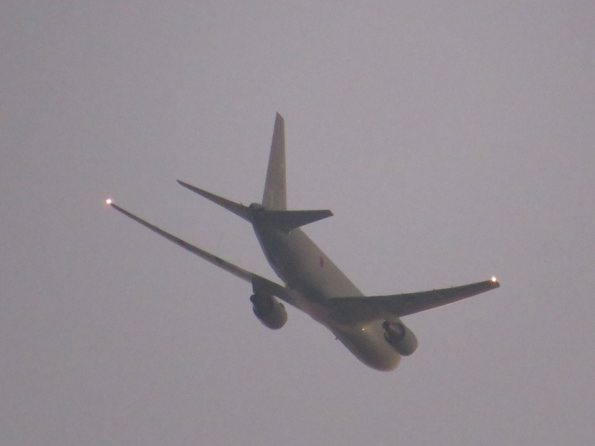 SomeFrench1991's tweet photo. 🇯🇵 Japanese Air Self-Defense Force
Boeing KC-767J 
87-3601 | #87CC0B | #JF441

It made a stop in Amman (ADJ) before continuing to Tel Aviv (TLV) this evening
Definitely wasn't expecting to catch a #JASDF plane anytime soon (sorry for the poor quality) https://t.co/XbdmpbFSL0