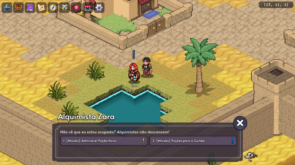 FioTactics's tweet photo. What day is today? IT'S PATCH DAY! (0.35)

We added daily quests to the game! Quest a bit everyday and grow stronger! We extended the bad-luck protection to affects normal drops too, and improved the tutorial flow!

#pixelart #isometric #tactics #gamedev #indiegame https://t.co/2ymQSY5l0A