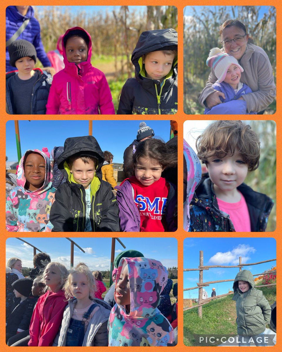 barboursme5's tweet photo. Our first field trip in kindergarten 😁 #lestersfarm #goats #cows #pumpkinpatch #hayride #sliding #icecream #missbarboursclass #bees @stmaryselem https://t.co/ekaz36J6Vx