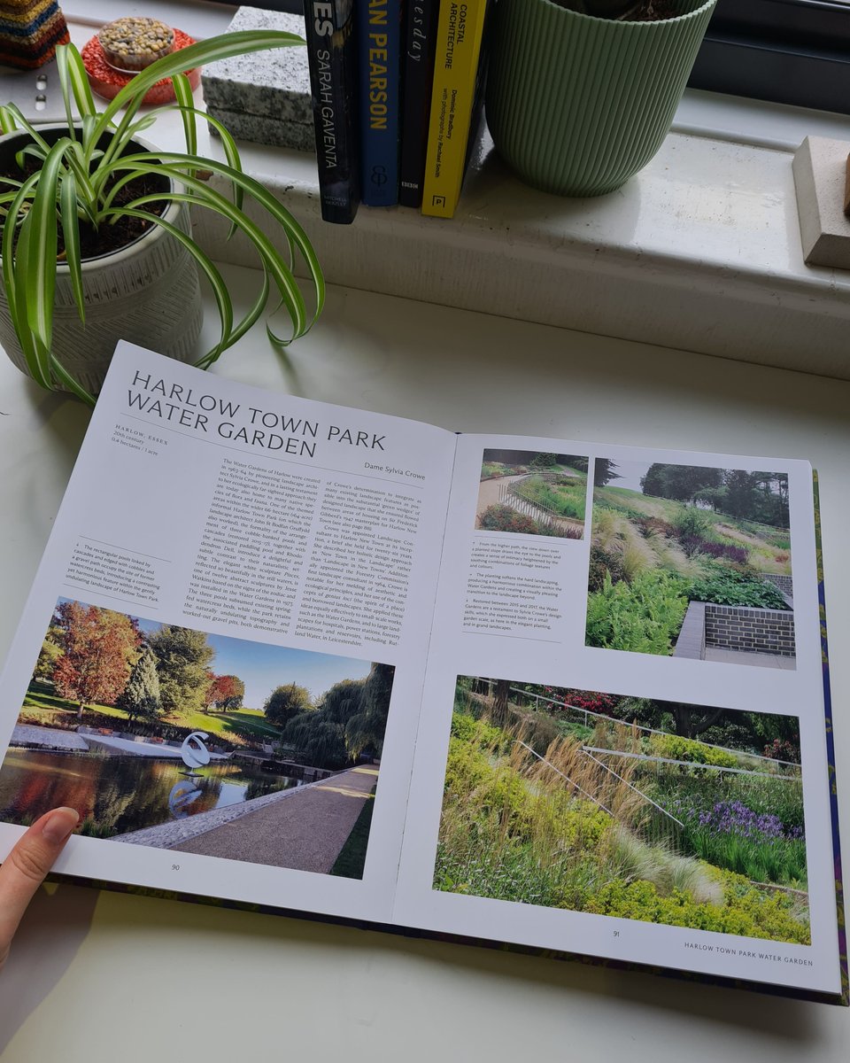 AllenScott_Ltd's tweet photo. Very exciting to see Harlow's Water Garden included in the new @phaidonpress book 'The English Gardeners Garden'. 

Originally designed by Dame Silvia Crowe in 1963-64, we worked on the refurbishment of the gardens between 2015-17.

#heritage #landscapearchitecture #restoration https://t.co/mNToiSo0Zz