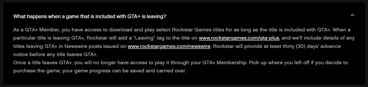 TexFunz2's tweet photo. New GTA+ FAQ Question

Rockstar Game Pass

https://t.co/LBUpLBAQUh https://t.co/2Zwx0TdvG5