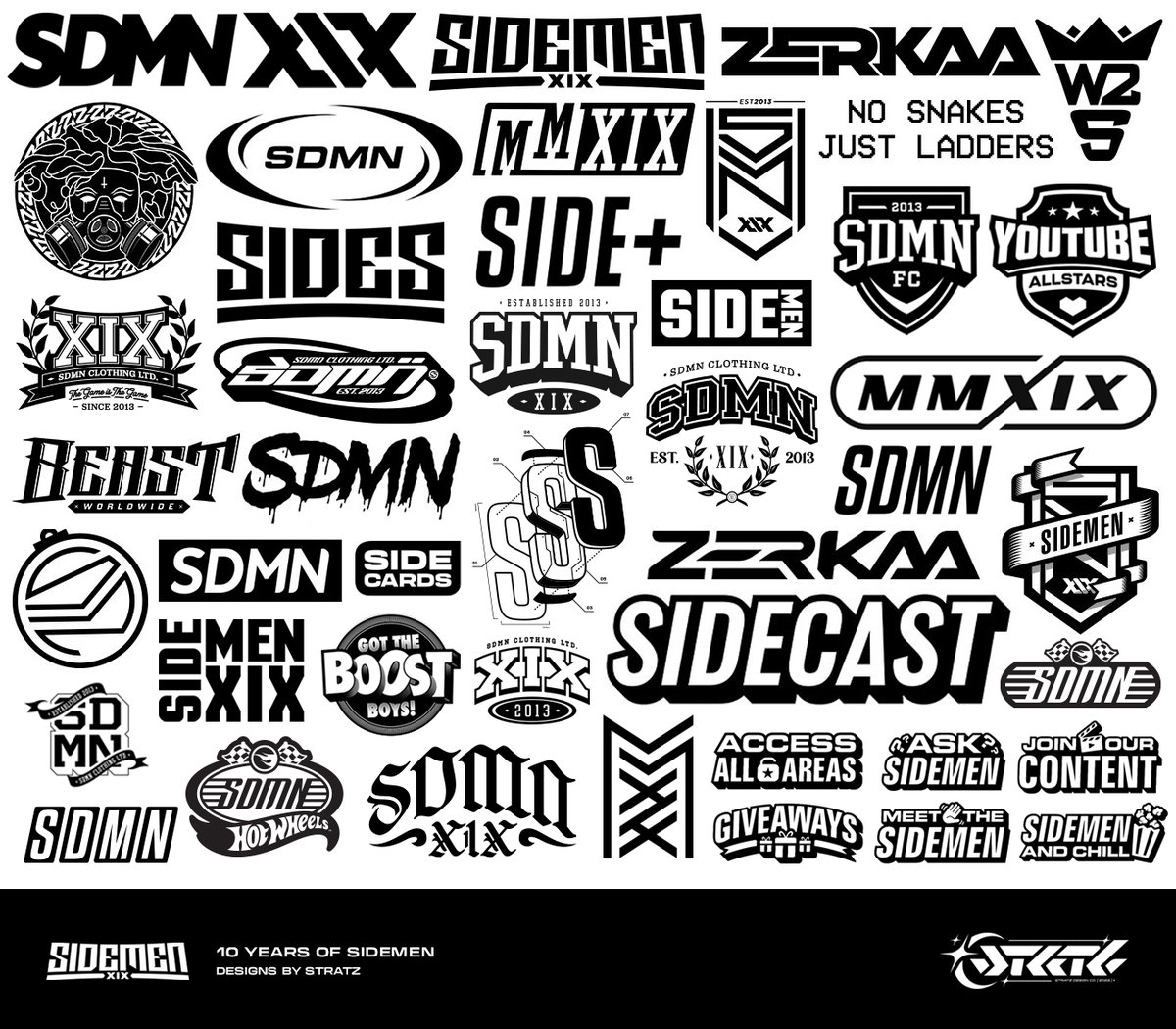 10 YEARS 🎈 Incredible to see how far you've come <a href="/Sidemen/">Sidemen</a> <a href="/SidemenClothing/">Sidemen Clothing</a> - Always a pleasure working with you, from day one.