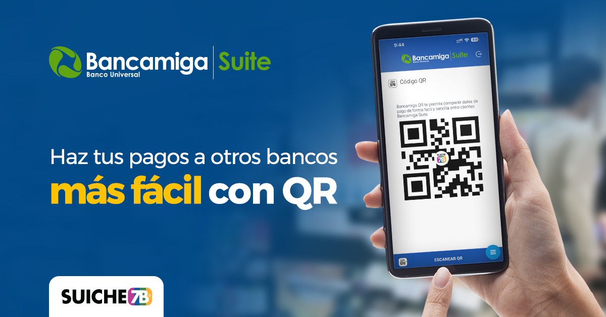 bancamiga's tweet photo. Bancamiga transforma el proceso de pagos con código QRS7B

Ahora, hacer un pago móvil es más fácil y rápido. Simplemente escaneando el código QR, tendrás acceso a toda la información del comercio o persona a la que deseas realizar el pago.

#CódigoQR #BancamigaSuite #S7B https://t.co/W2rLugFqRl