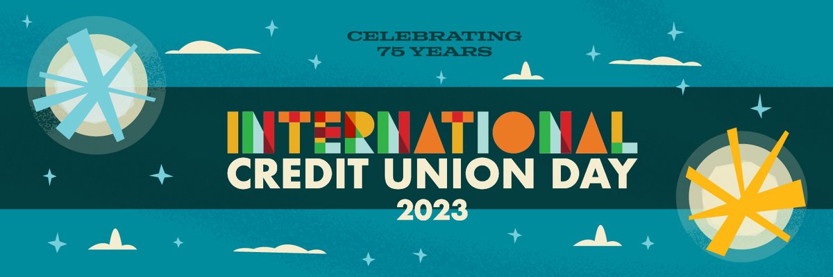 Happy International Credit Union Day! Credit unions work hard to improve the financial well-being of their members every day, and we love being part of this industry. Let's celebrate the #CUDifference! #ICUDay