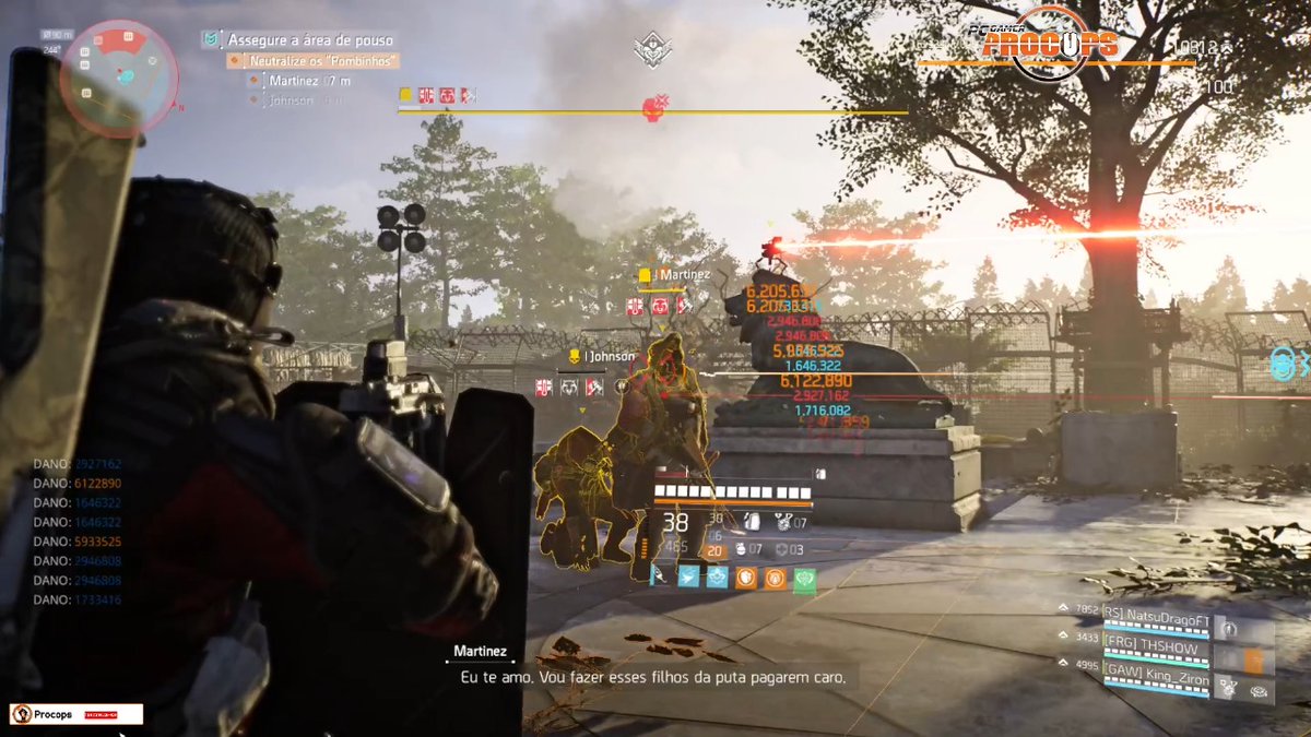 procops007's tweet photo. 6 Milhões de dano com a Ouroboros! está bom ou quer mais? https://t.co/PzzFZ6rzWS  #TomClancysTheDivision2 https://t.co/iY29Db0ike