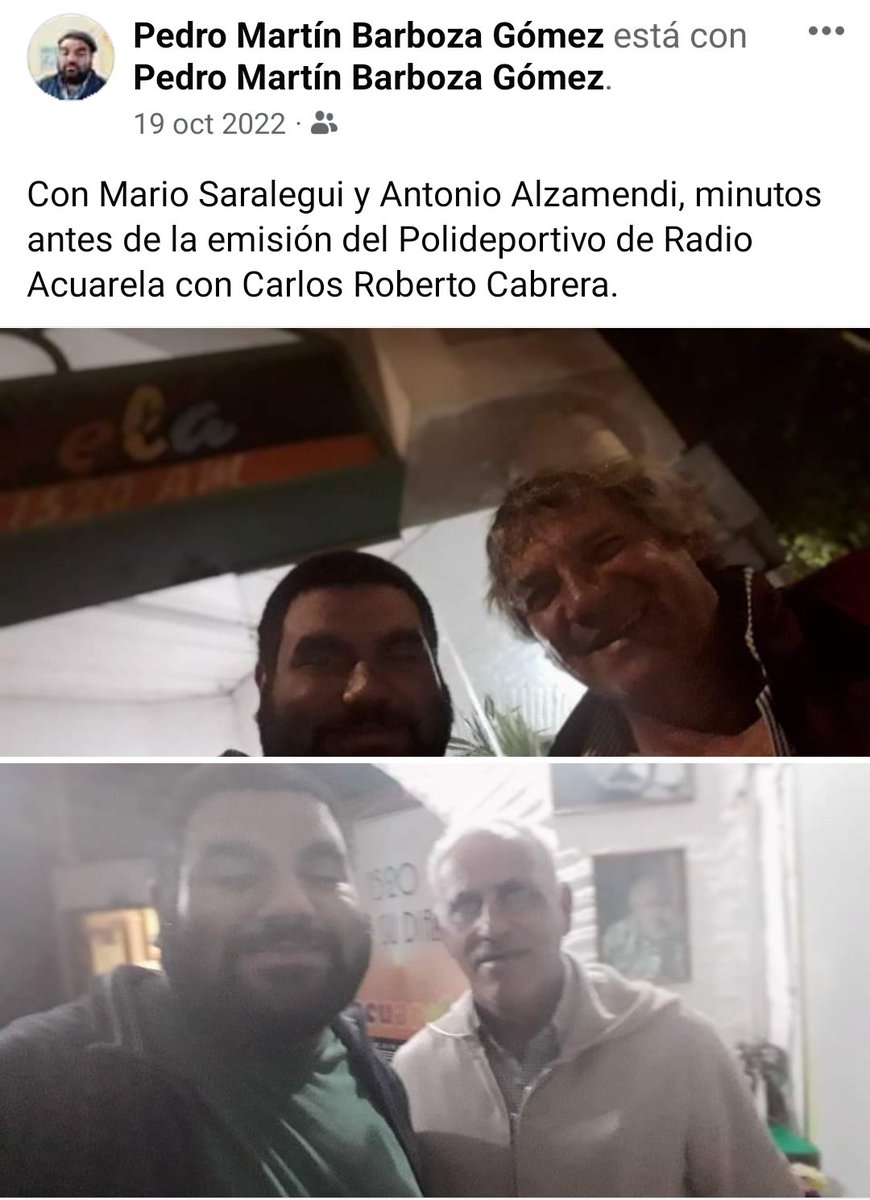 Pedro Martín Barboza Gómez tweet media