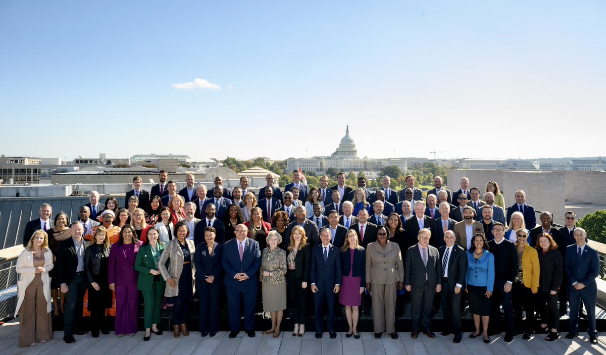 erionveliaj's tweet photo. Great to be back briefly in Washington DC for the amazing annual Bloomberg @CityLab Mayors summit. Tirana is a first cohort alumni of the @BHcityleaders and recepient of @BloombergCities grants for urban innovation! 🇦🇱❤️🇺🇸 https://t.co/X7weukU2sQ