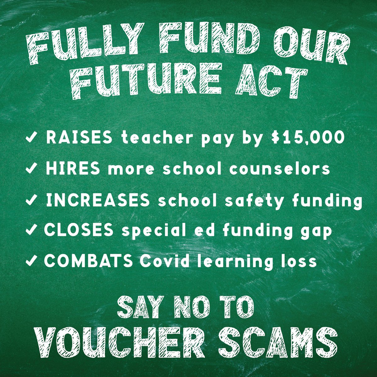 Instead of the #txlege spending our hard-earned tax-dollars on welfare for the well-off through a private school voucher scam, we should invest in ALL students and FULLY FUND our local schools. Our children deserve nothing less. Here’s our plan:
