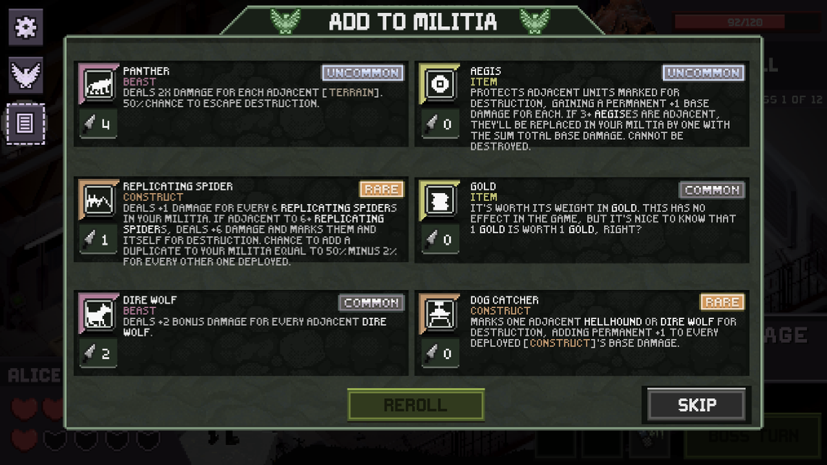 rockpapershot's tweet photo. Draft an auto-battling army of demons, dogs, accountants, steam clouds, priests, mechanospiders, and other oddities in Million Monster Militia, which is a bit ropey in its current early access state but has promise - https://t.co/D3bNAURuH5 https://t.co/XGMVq606WB