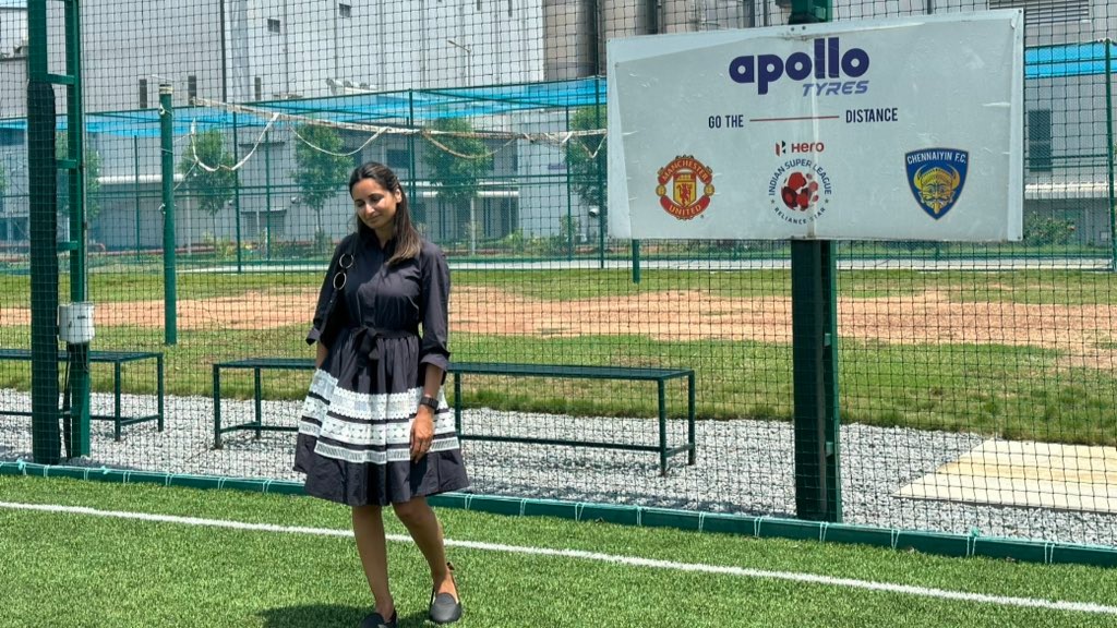 CurzonPR's tweet photo. Day trip to Andhra Pradesh exploring sustainable practices! Our CEO @FarzanaBaduel visited @apollotyres' state-of-the-art plant launched in 2020.๐ญ
20,000+ trees grace the industrial estate, reshaping our view of industrial plants.๐ฒโณ๏ธ๐ฒ
#Sustainability #ApolloTyres #CurzonPR https://t.co/xPQsg3BV8J