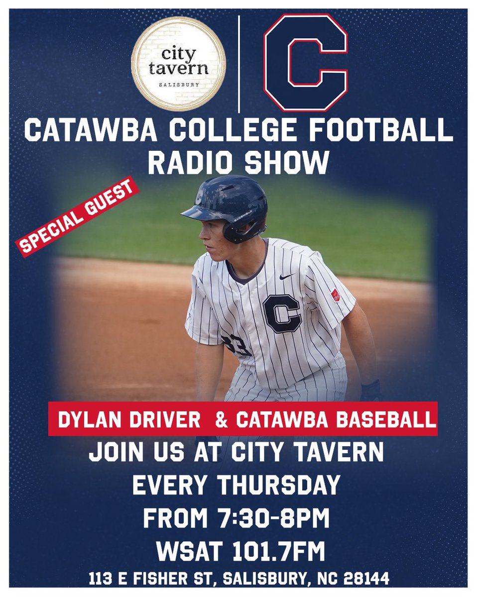 Catawba College Athletics tweet media