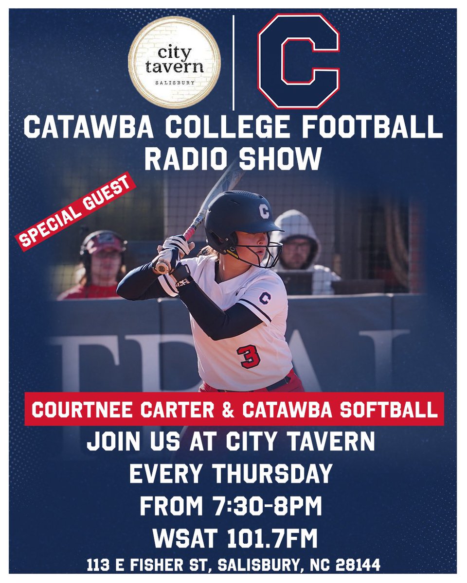 Catawba College Athletics tweet media