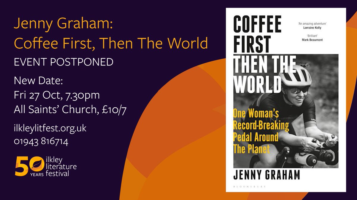 ‼️ EVENT POSTPONED ‼️ We are sorry to share that due to the red weather warning caused by Storm Babet, the event with @jennygrahamis has been postponed. The event will now take place one week later on Friday 27 October at 7.30pm at All Saints’ Church.