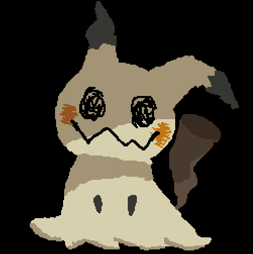 _Akuumaa's tweet image. Mimikyu

#pixelart #pokemonfanart #mimikyu
