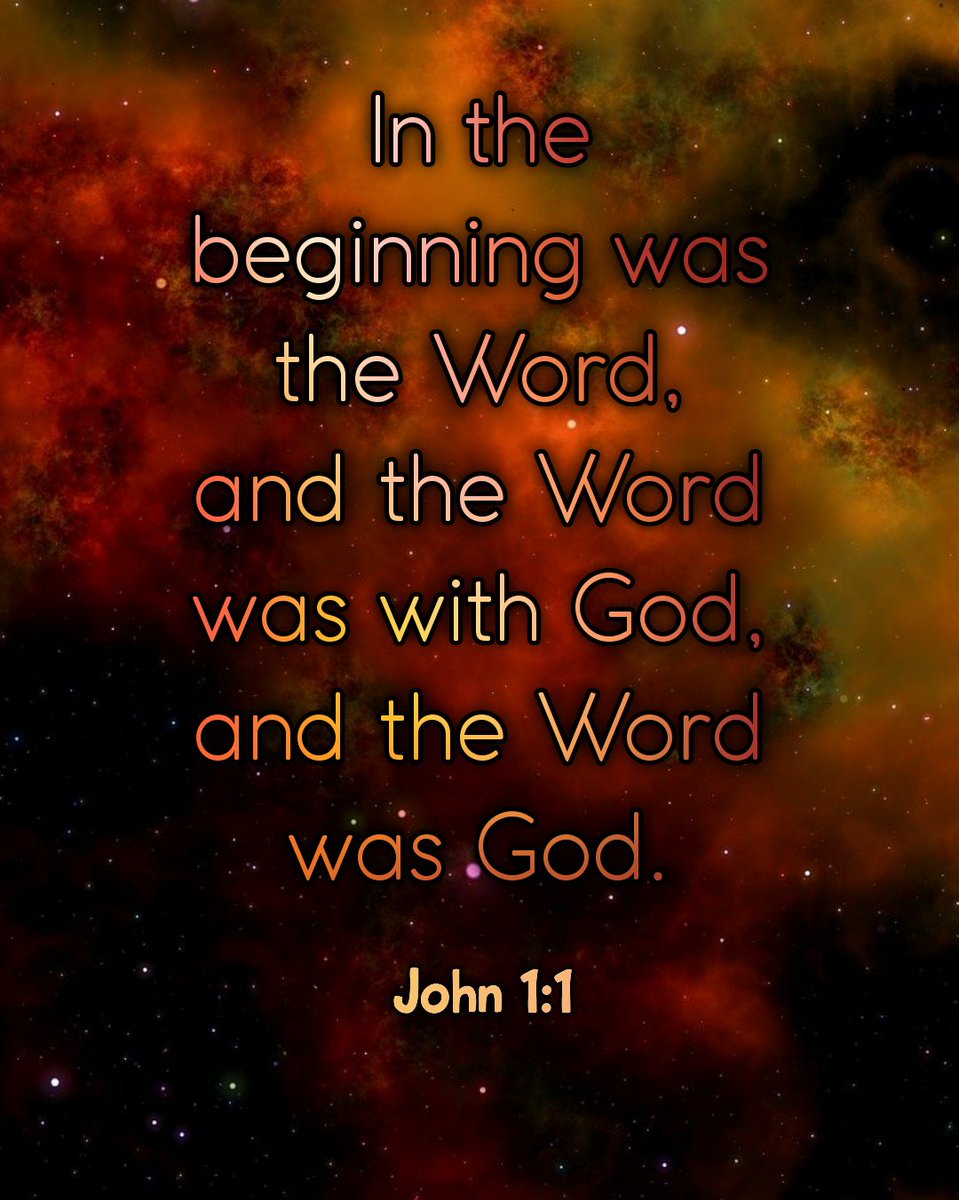 albert_lumu's tweet image. In the beginning was the Word, and the Word was with God, and the Word was God.

~  John 1:1

#VerseOfTheDay     #John1v1