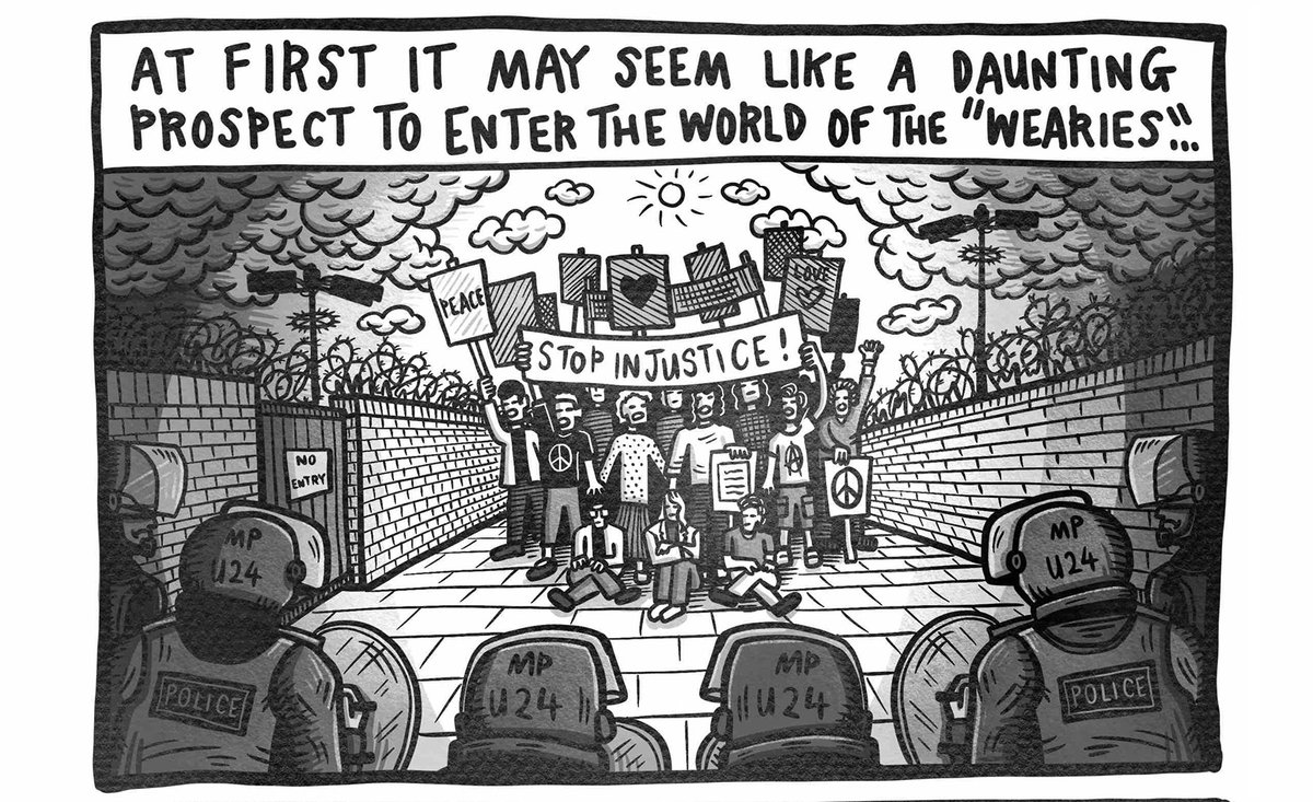 SelfMadeHero (@selfmadehero) on Twitter photo From the <a href="/1stGraphicNovel/">FirstGraphicNovel</a> longlist: Spycops by <a href="/glennhustler/">hustlerbyname comics</a>
"the story of Britain’s secret political police... Spycops interrogates our ideas of democracy and freedom as it references the ongoing inquiry into undercover policing."
#FirstGraphicNovel <a href="/Cartoonmuseumuk/">The Cartoon Museum</a> #comics From the <a href="/1stGraphicNovel/">FirstGraphicNovel</a> longlist: Spycops by <a href="/glennhustler/">hustlerbyname comics</a>
"the story of Britain’s secret political police... Spycops interrogates our ideas of democracy and freedom as it references the ongoing inquiry into undercover policing."
#FirstGraphicNovel <a href="/Cartoonmuseumuk/">The Cartoon Museum</a> #comics