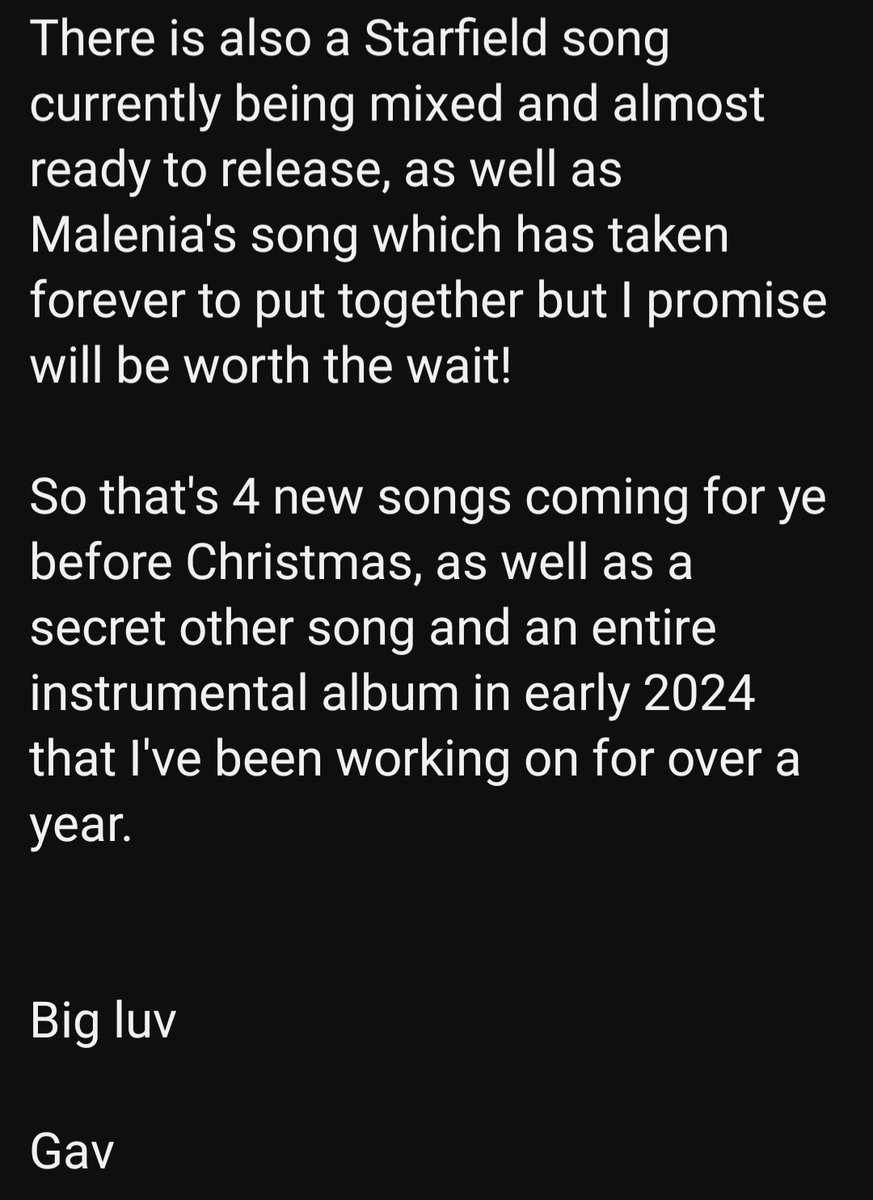 miracleofsound's tweet photo. Some words on tomorrow's new release and other upcoming songs! https://t.co/dbvOGxvvcE