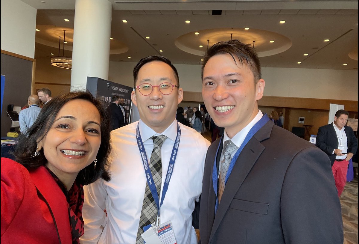 What an incredible day connecting with amazing #EMRad #mentors #mentees #colleagues @drmehj @SLedbetterMD @MKMSKER @suzchongmd @jeffreyshyu @SravReddyMD Thank you @ERadSociety for creating memorable moments #ASER23 #SanDiego