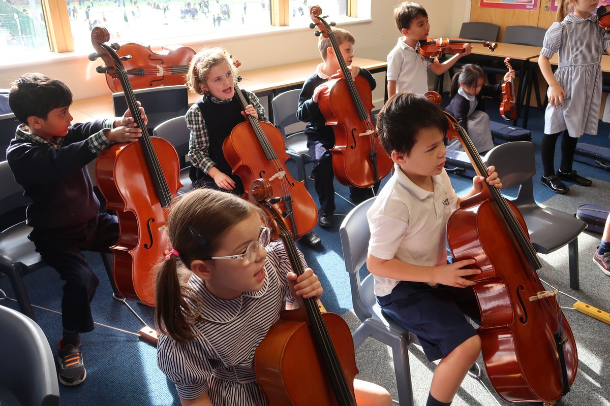 NewtonPrepSch's tweet photo. π»πΆ Our #NewtonYear2 Strings Programme with Ms Mackenzie and Miss Nielsen has started in earnest! This week they learned:
Correct posture β
Instrument care β
The pupils' enthusiasm was music to our ears! ππ΅
#NewtonMusic #NewtonLearning https://t.co/5awQIuQF8J