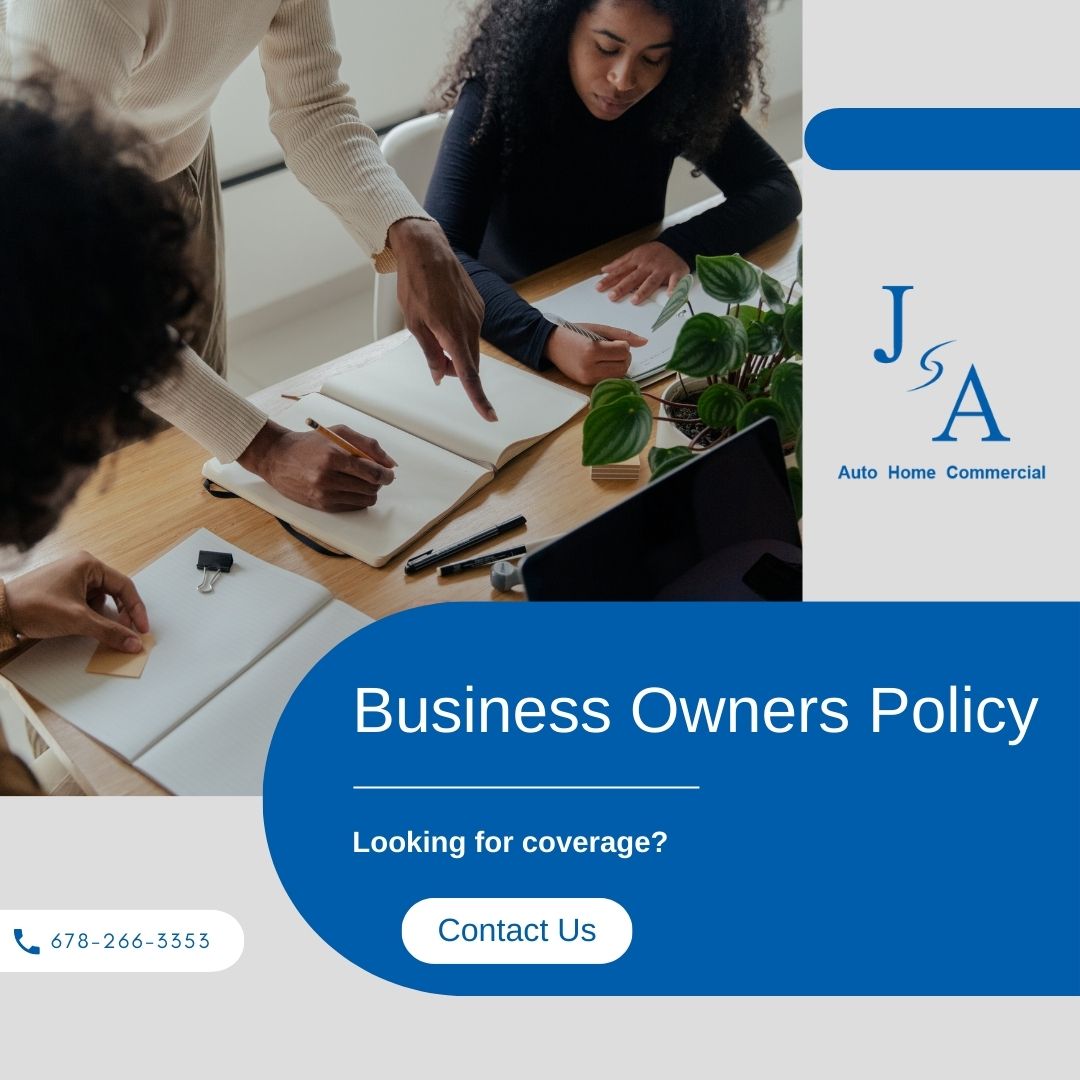 JAInsuranceAge1's tweet image. Protect your business from the unexpected with our comprehensive business owners policy. Your success deserves the best defense. Contact us today for a tailored plan that secures your future. 

jainsuranceagency.com/commercial-ins…

#BusinessOwnersPolicy #JAInsurance #Georgia #Kennesaw