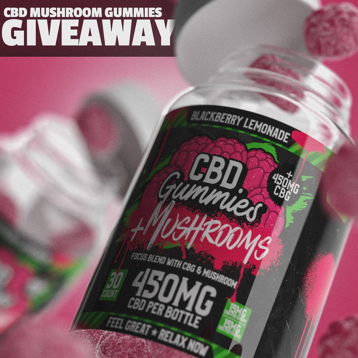 HempBombs's tweet photo. Enter to win a bottle of our new CBD Focus Mushroom Gummies!
To enter:
Like this post!
Follow this page!
Tag a friend!
Must be 18 years or older to enter!
U.S. Only!
Giveaway ends 10/25/23
#cbd #giveaway #cbdgiveaway #focusgummies #giveawayusa #win https://t.co/09okUIpQyg