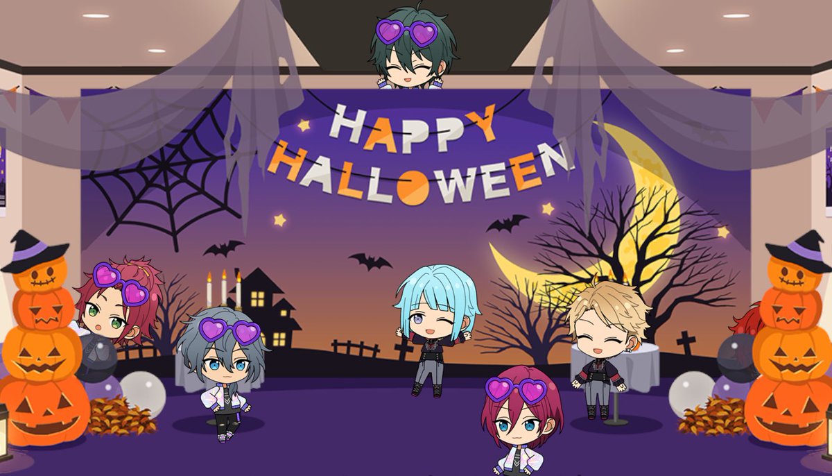 Trick &amp; Treatなアイドルたちの
仮装パーティーを撮影！📷🎃

今日は【合計6人】のアイドルの撮影に成功したよ💫

#あんスタハロウィン2023 #あんスタ