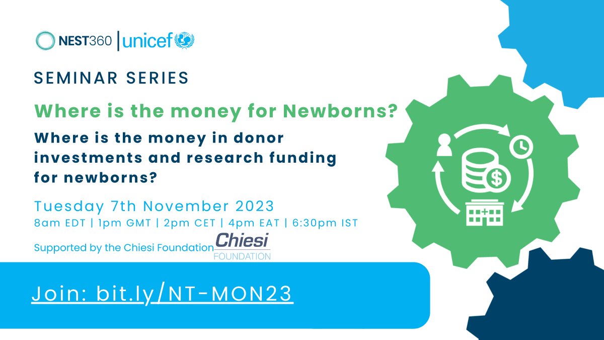 NewbornToolkit's tweet photo. 🚨Join us at our next Newborn Toolkit webinar!

🔎“Where is the money for newborns?”
 We will be discussing donor funding trend for newborns and stillbirths for almost 20 years, and on research funding.
🗓️7th November 2023 GMT
🕒1pm GMT
👉 https://t.co/HMNvQNSnxw https://t.co/VXPICskjgw