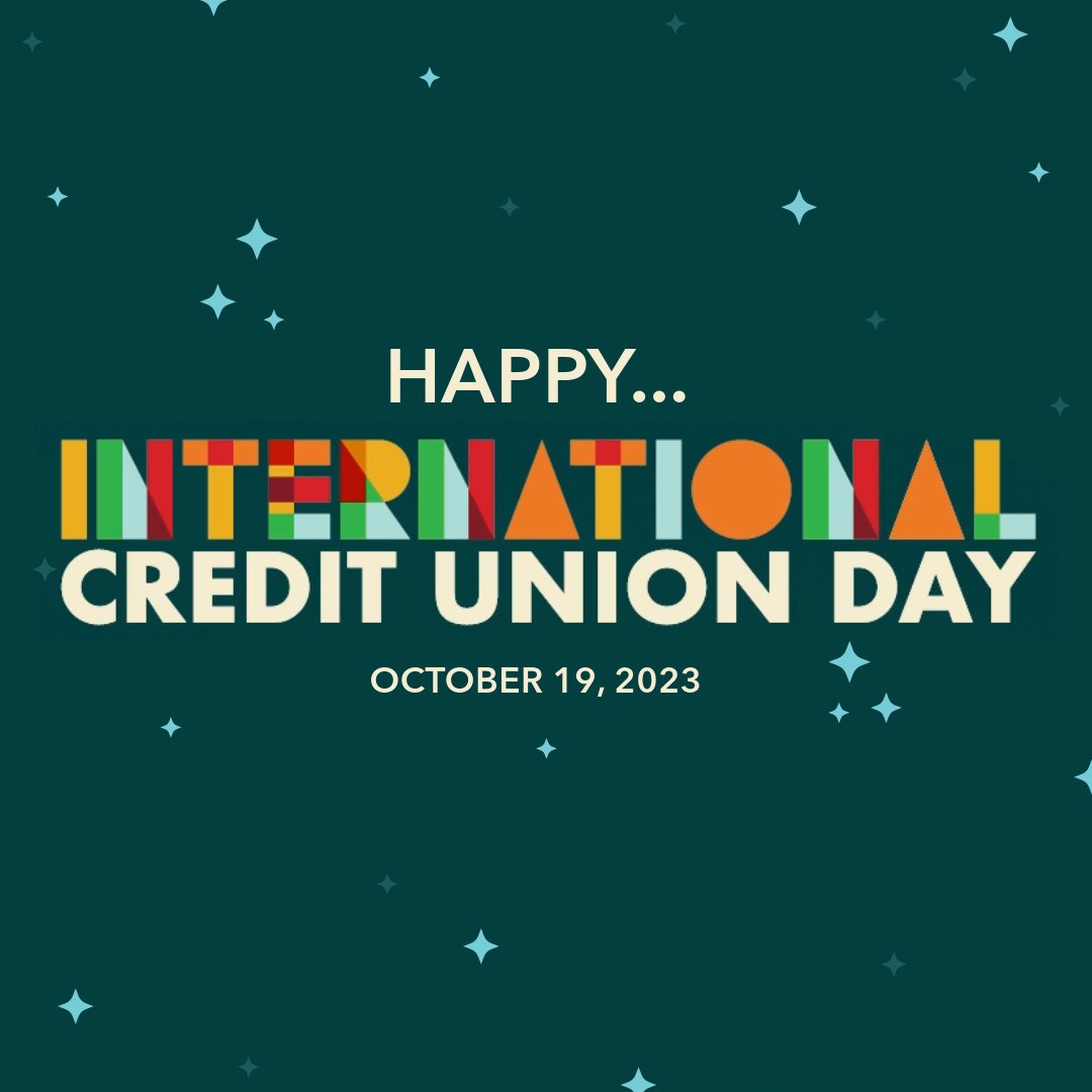 Today is International Credit Union Day, and we can't wait to celebrate with you! Join us today at any of our branch locations, where we’re celebrating International Credit Union Day by providing free snacks and coloring pages for kids to those who visit.