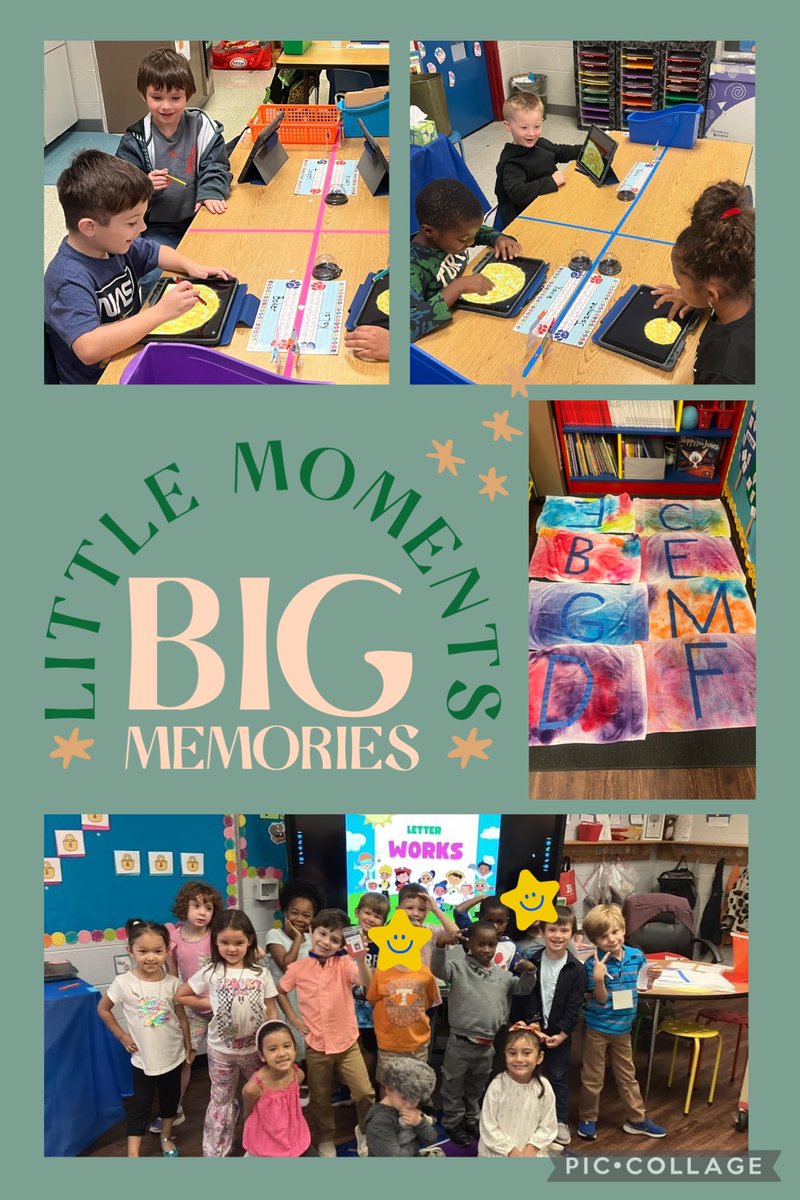 Reflecting on our last “Letter Works”, we had a room filled with Teachable Teachers and a lone Tracker, who had a blast making their own tie-dye towels! This week, I love a good switch up, so we reviewed our phonics with Nearpod…my Fav!! #SimplyTheBESt