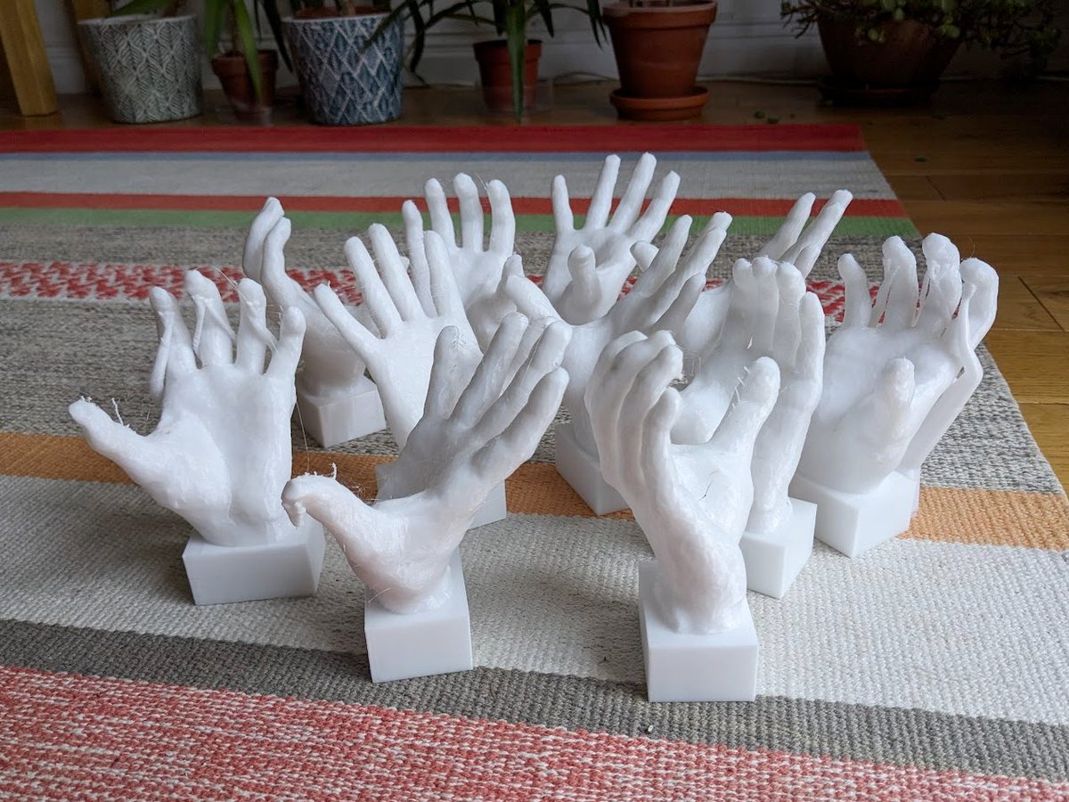 Regret agreeing to print these for a friend. I do not like the hand forest in my house