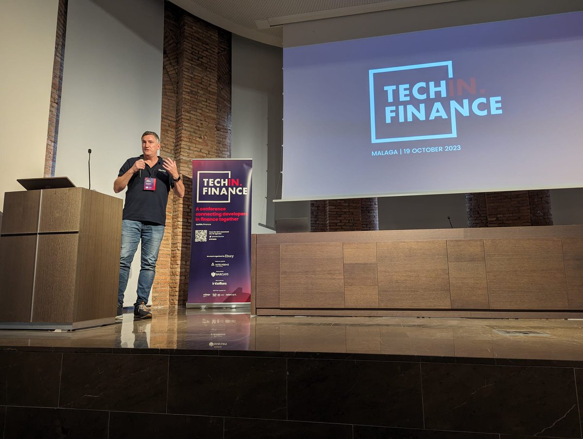 TechIn_Finance's tweet image. 📣 Steve McHugh, SVP of Technology at Ebury will be closing our event with some final remarks. What a great day at #TIF2023!