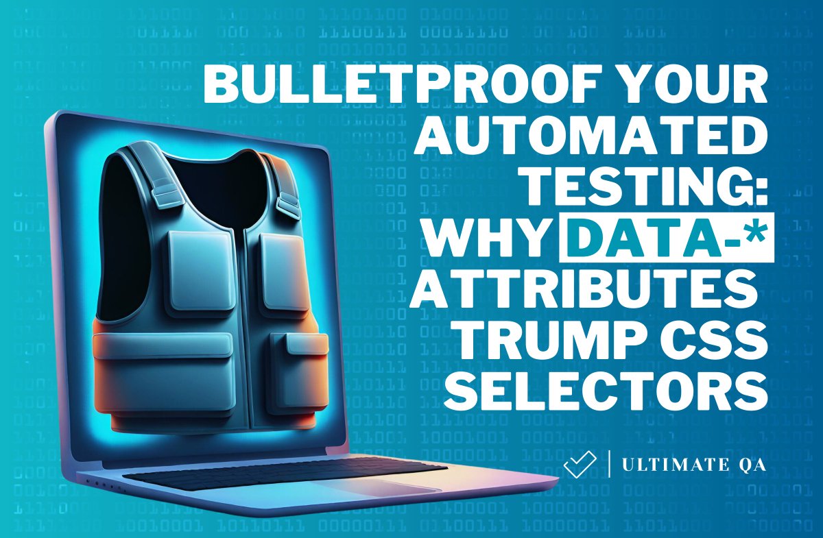 📊 Improve your software testing strategy by exploring the value of Data-* Attributes over CSS selectors. 

🔗 Learn more in our latest blog post: snip.ly/i1074n 

Dive in for insights and enhance your testing approach today. 

#SoftwareTesting #DataAttributes