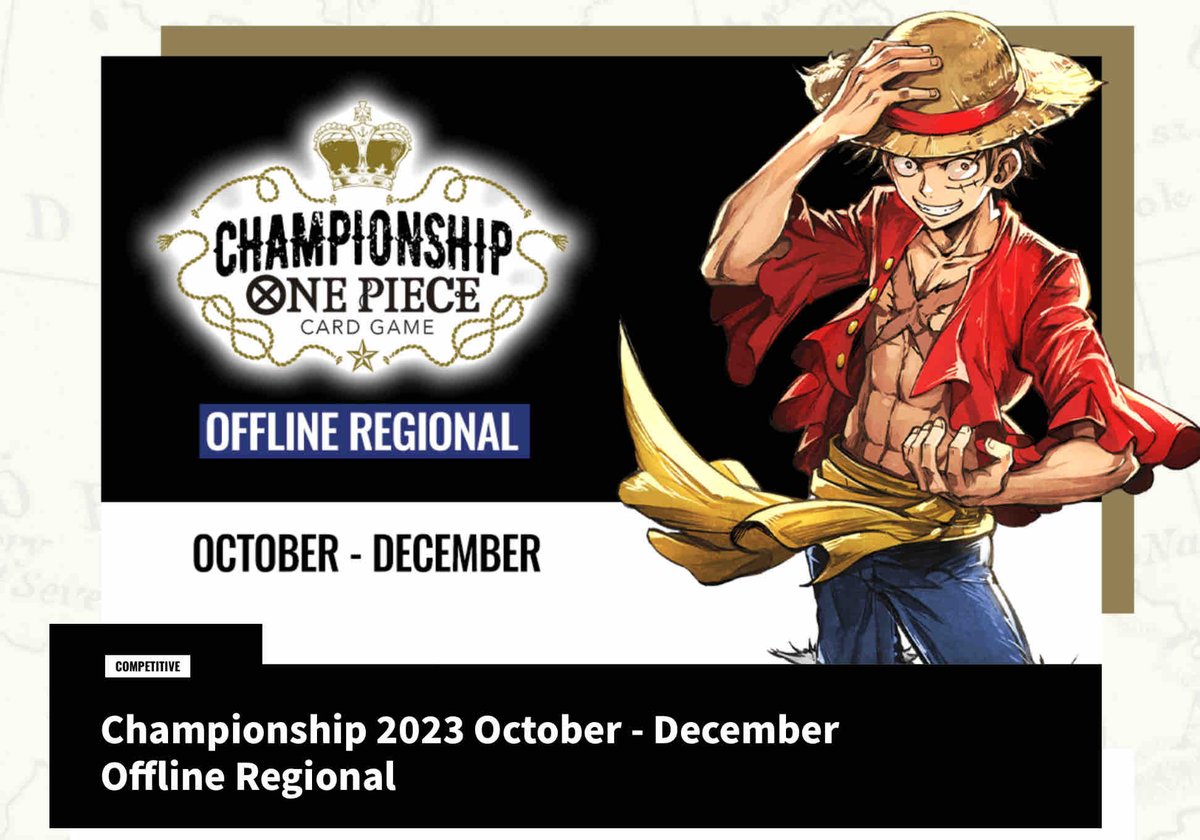 Official One Piece Card Game English Version tweet media