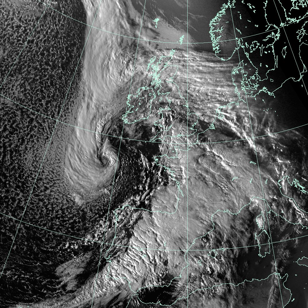 Busy weather with storm Babet affecting the UK and storm Aline over Iberia. A cold front moves southeast bringing strong to gale force winds, heavy rain and possible thunderstorms to Gibraltar making for some difficult travel conditions and risk of localised flooding this evening