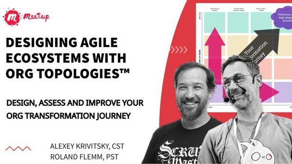 🖥 💯 🇬🇧 Join 200-plus peers on Wednesday, November 8, 2023:

"HoA #55: Designing Agile Ecosystems with Org Topologies™" buff.ly/3sIWtgs W/ <a href="/alexeykri/">Alexey Krivitsky</a> and <a href="/roland_flemm/">Roland flemm</a>