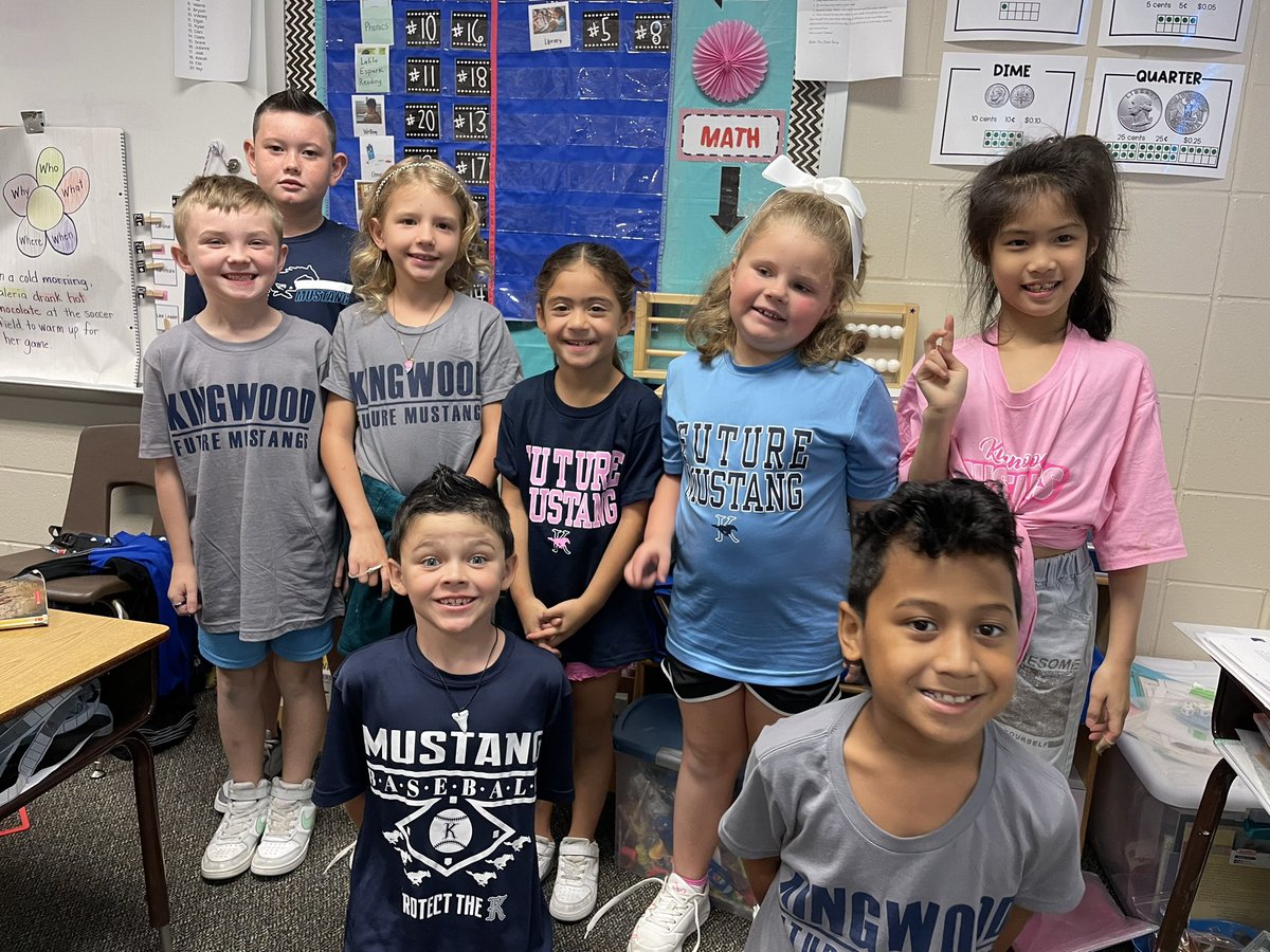 Check out my future mustangs! #FutureMustang #KingwoodALLIN <a href="/HumbleISD_KHS/">Kingwood High School</a> <a href="/HumbleISD_HHE/">Hidden Hollow Elementary</a>