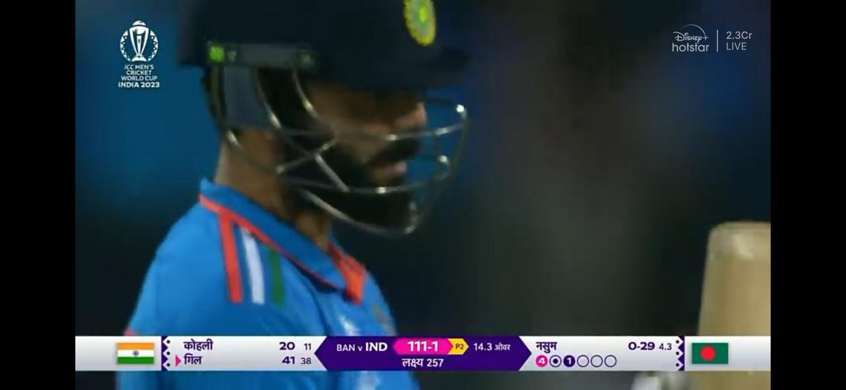 a_vague_idea's tweet photo. #ViratKohli #INDvsBAN 
11:11 https://t.co/W198nWVANn