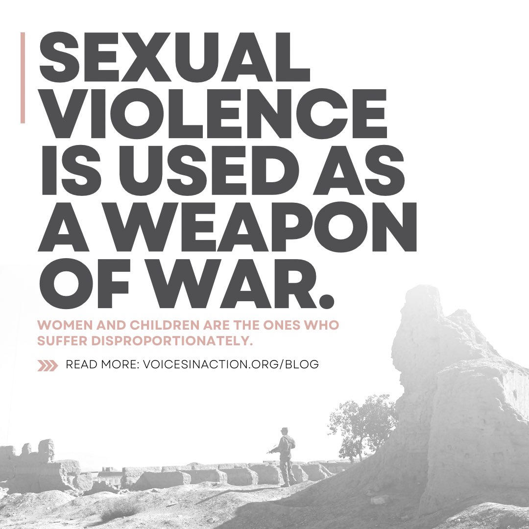Weapons come in all forms. 

Read more: voicesinaction.org/in-times-of-wa…